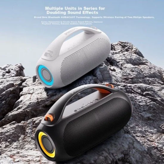 Philips Portable Bluetooth Speaker - Black